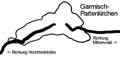 Karte Garmisch-Partenkirchen